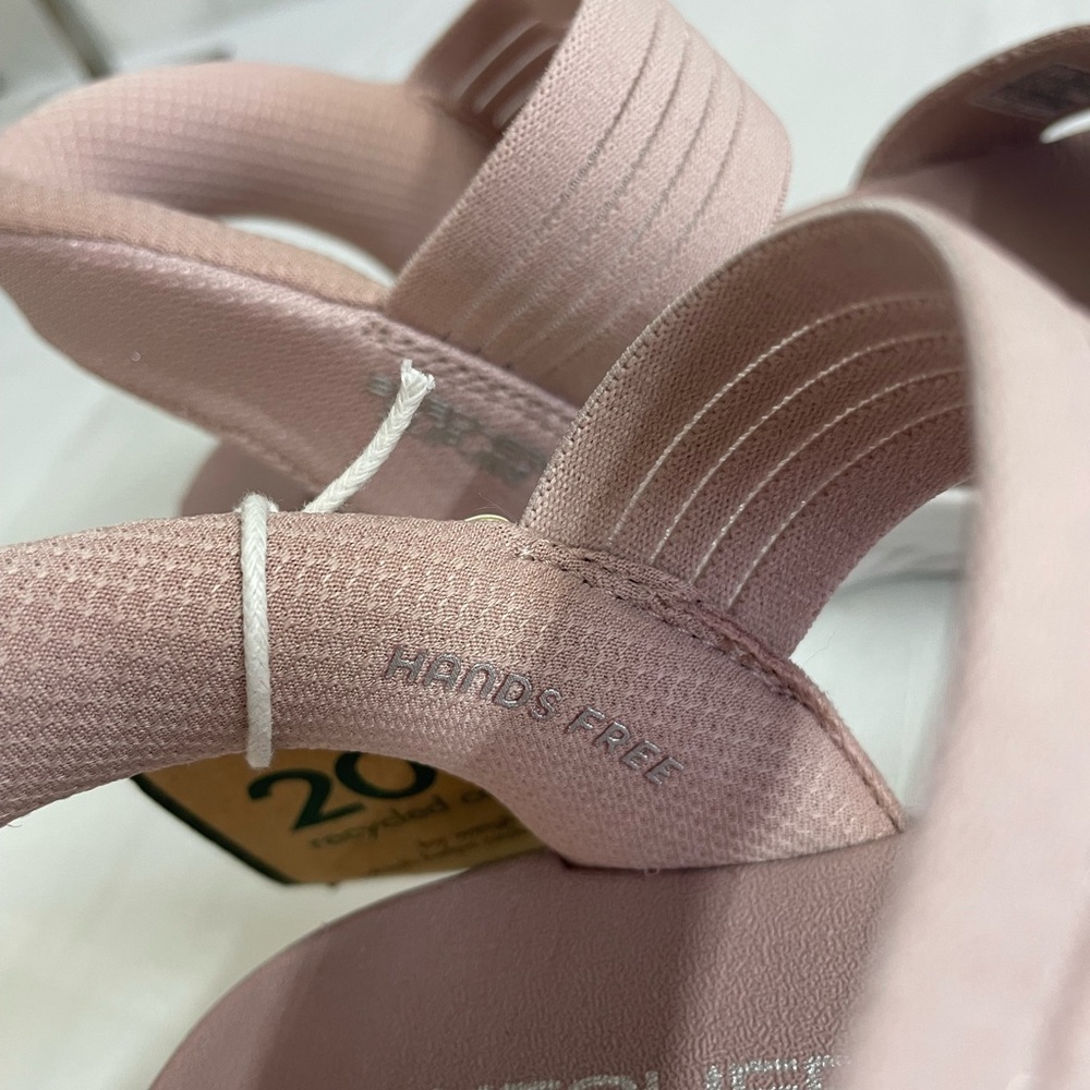 SKECHERS Women’s Sandals Slip-ins Hands Free soft pink Size 8 - Picture 10 of 12